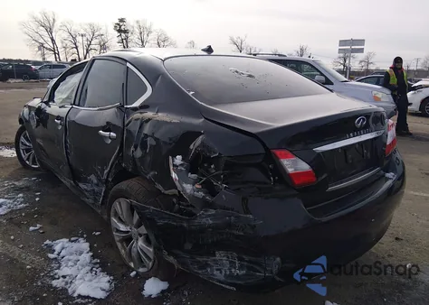 2012 Infiniti M37X z USA, uszkodzony, nr VIN JN1BY1AR5CM396480